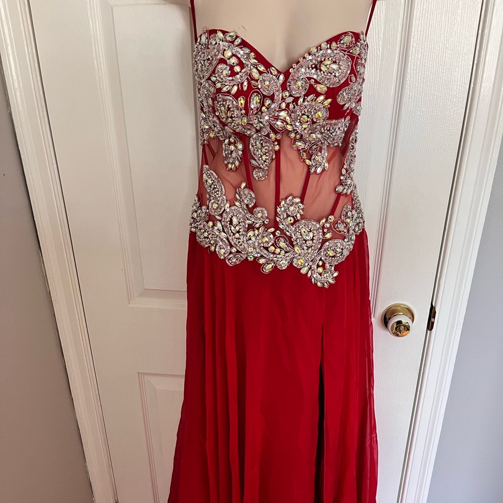 Candy Red Apple Gown.